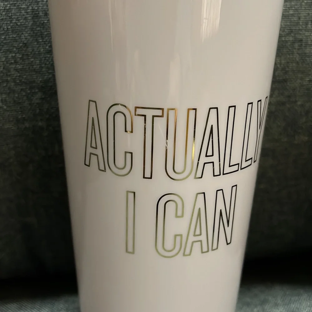 Kate Spade Actually I Can Thermal Mug